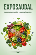 Capa do guia digital Exposaudal com tema de emagrecimento e alimentação vegetal